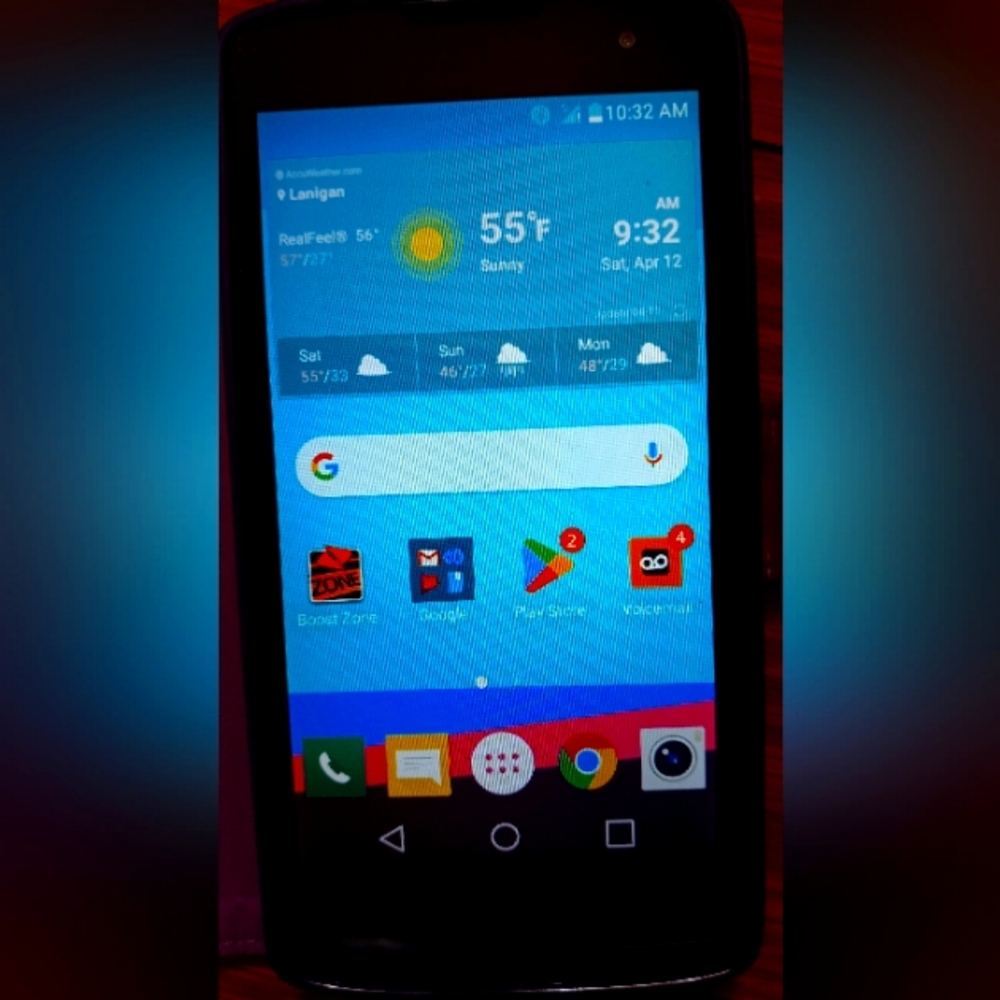 LG CELL PHONE WITH CUTE CASE